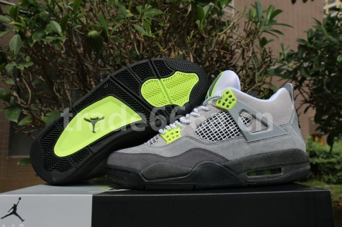 Authentic Air Jordan 4 SE “Neon”