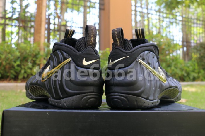 Authentic Nike Air Foamposite Pro “Black Metallic Gold”