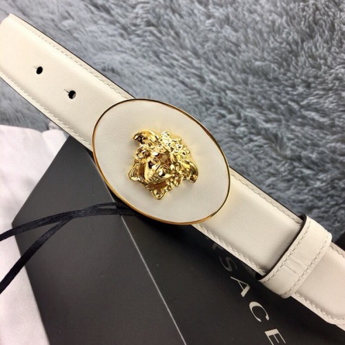 Super Perfect Quality Versace Belts(100% Genuine Leather,Steel Buckle)-260