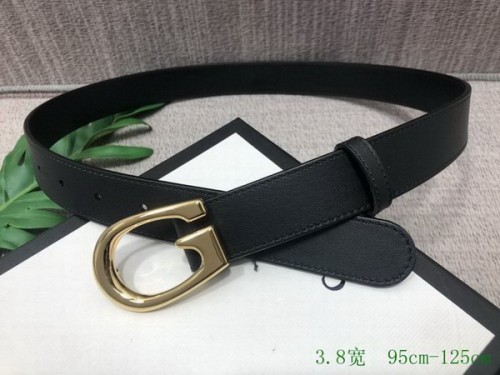 Super Perfect Quality G Belts(100% Genuine Leather,steel Buckle)-3609