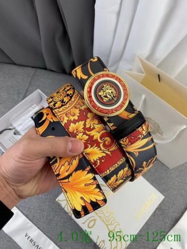 Super Perfect Quality Versace Belts(100% Genuine Leather,Steel Buckle)-677