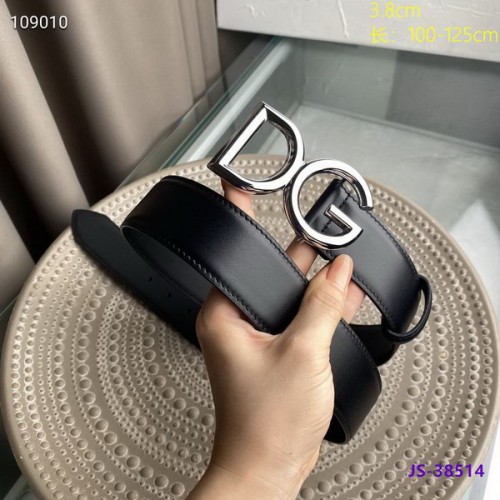 Super Perfect Quality DG Belts(100% Genuine Leather,steel Buckle)-045