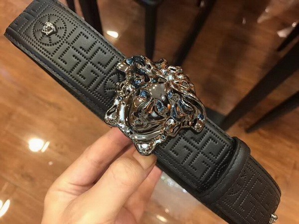 Super Perfect Quality Versace Belts(100% Genuine Leather,Steel Buckle)-762