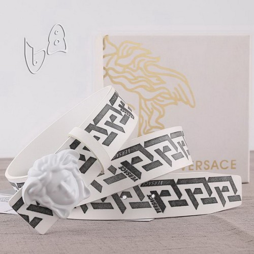 Super Perfect Quality Versace Belts(100% Genuine Leather,Steel Buckle)-421