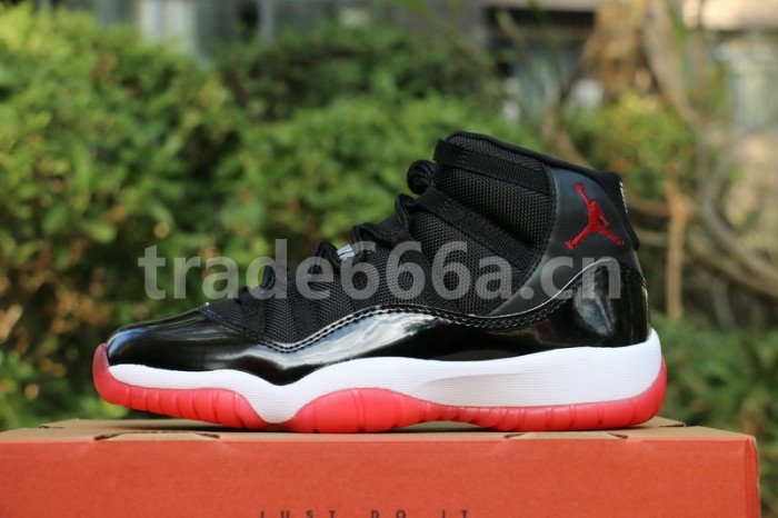 Authentic Air Jordan 11 Bred 2019 GS
