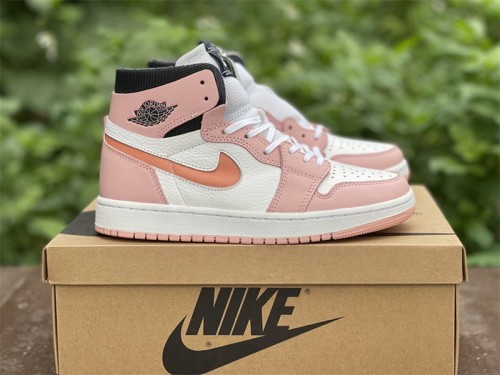 Authentic Air Jordan 1 High Zoom CMFT Pink Women shoes