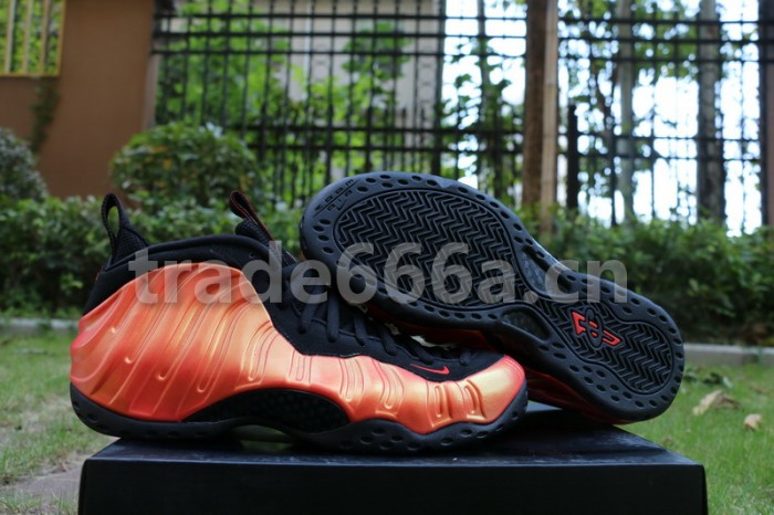Authentic Nike Air Foamposite One “Habanero Red”