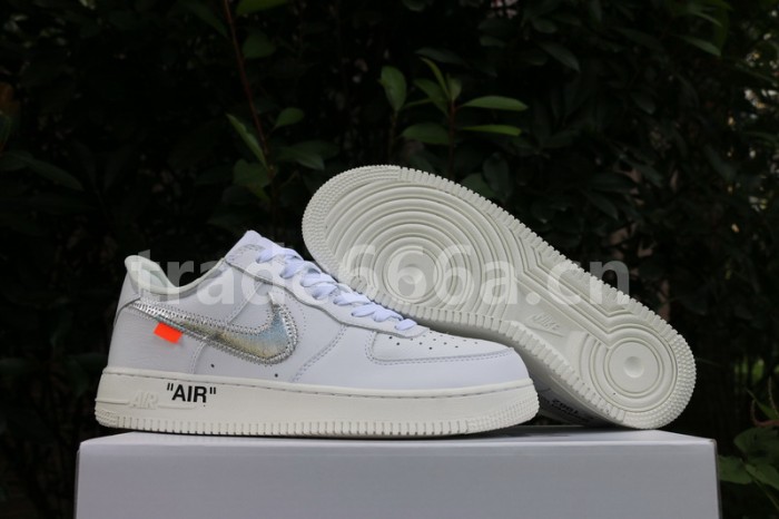 Authentic 2018 Off White x Moma Air Force 1 One Low White