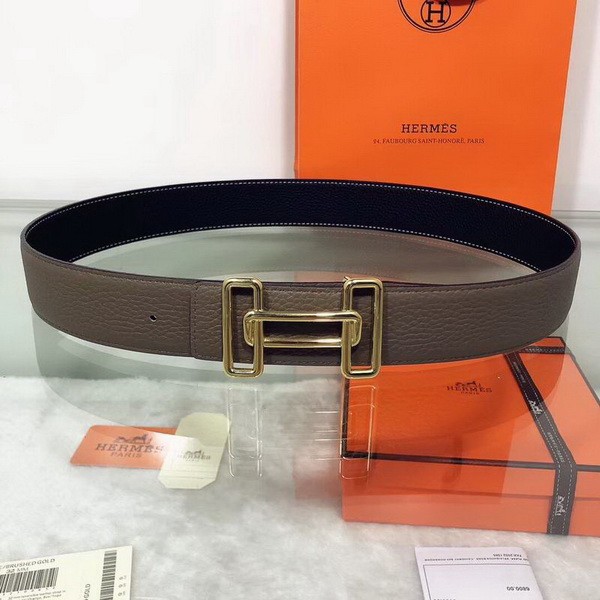 Super Perfect Quality Hermes Belts(100% Genuine Leather,Reversible Steel Buckle)-446