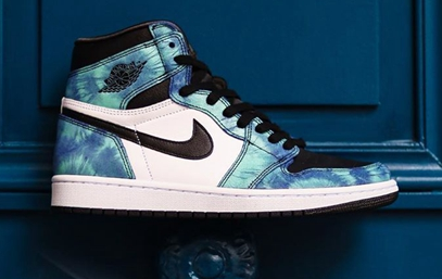 Authentic Air Jordan 1 High OG WMNS “Tie-Dye” Women Shoes