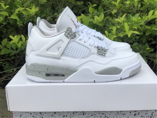 Authentic Air Jordan 4 “White Oreo”