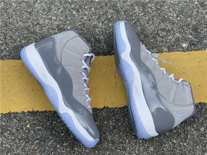 Authentic Air Jordan 11 Cool Grey 2021