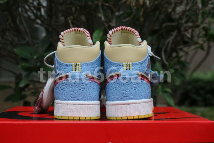 Authentic Maison Chateau Rouge x Air Jordan 1 High Mid