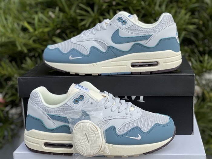 Authentic Patta x Nike Air Max 1 “Aqua Noise”