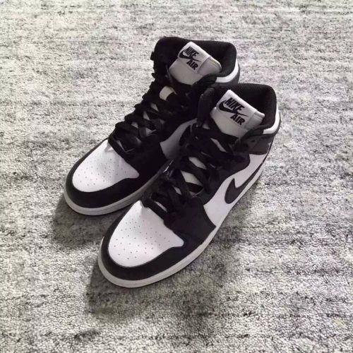 Authentic Air Jordan 1 OG Retro High Black/White GS
