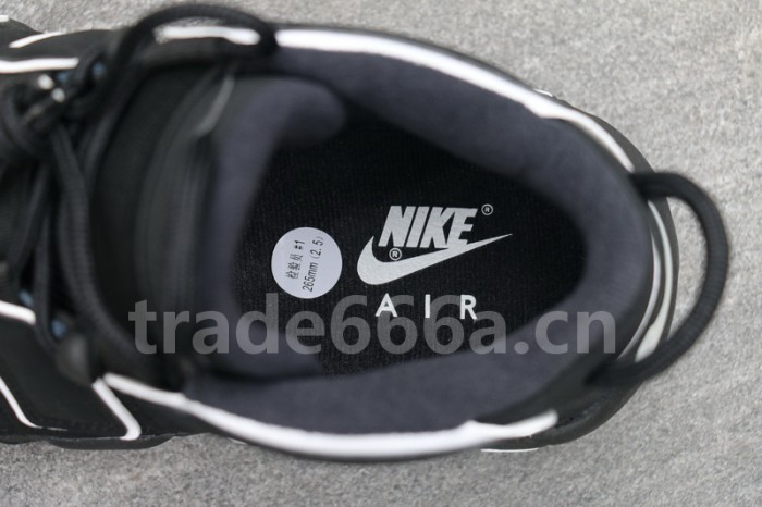 Authentic Nike More Uptempo “Black/White”