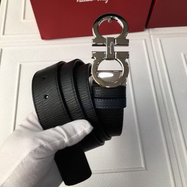 Super Perfect Quality Ferragamo Belts(100% Genuine Leather,steel Buckle)-1236