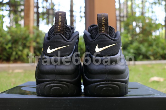 Authentic Nike Air Foamposite Pro “Black Metallic Gold”