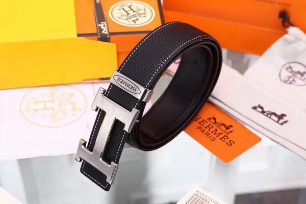 Super Perfect Quality Hermes Belts(100% Genuine Leather,Reversible Steel Buckle)-008