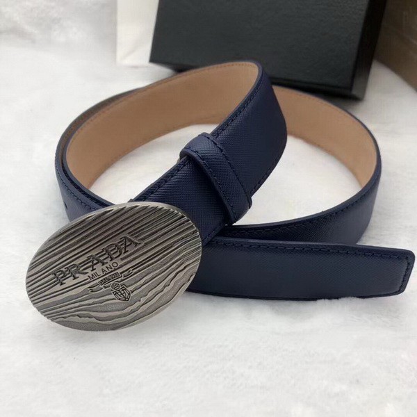 Super Perfect Quality Prada Belts(100% Genuine Leather,Reversible Steel Buckle)-044
