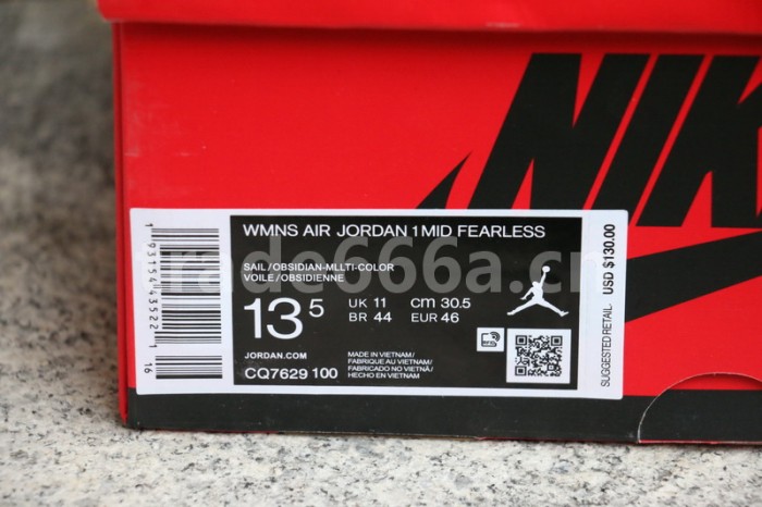 Authentic Melody Ehsani x Air Jordan 1 Mid “Fearless” Women Shoes