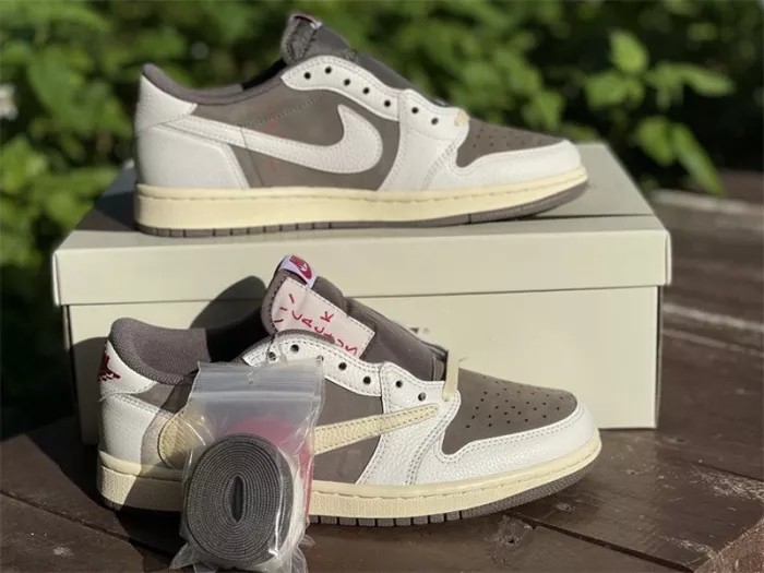 Authentic Travis Scott x Air Jordan 1 Low OG “Reverse Mocha”