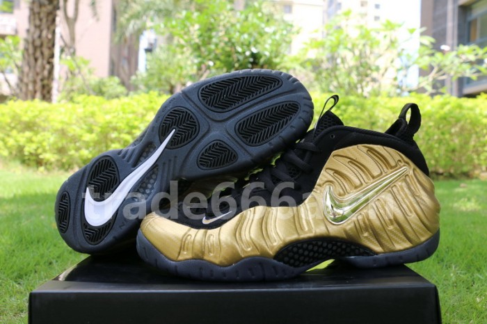 Authentic Air Foamposite Pro “Metallic Gold”