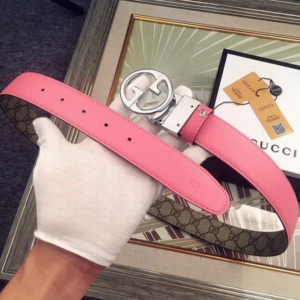 Super Perfect Quality G Belts(100% Genuine Leather,steel Buckle)-4412