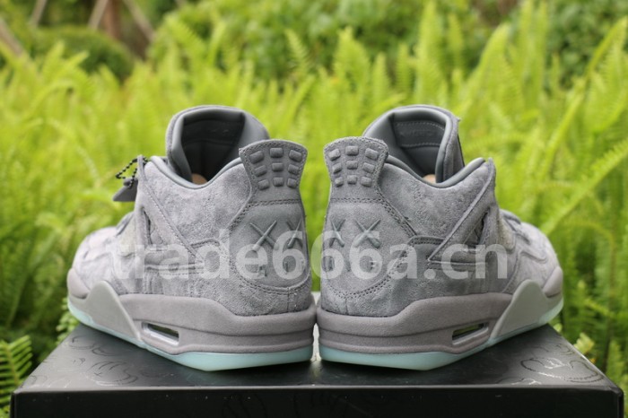 Authentic Kaws x Air Jordan 4 “Cool Grey”