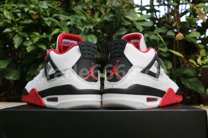 Authentic Air Jordan 4 “Fire Red”