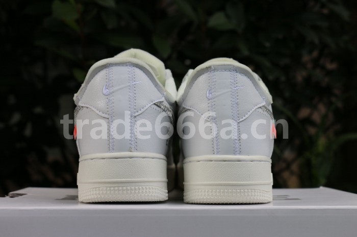 Authentic 2018 Off White x Moma Air Force 1 One Low White