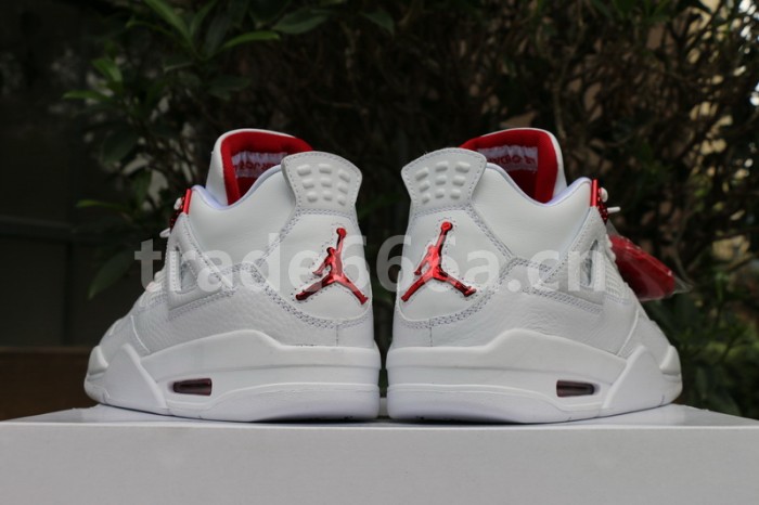 Authentic Air Jordan 4 “Red Metallic”