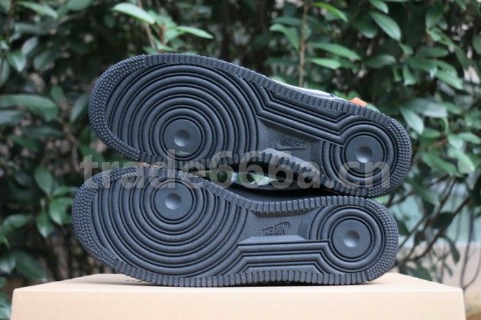 Authentic OFF-WHITE x Nike Air Force 1 Low Black