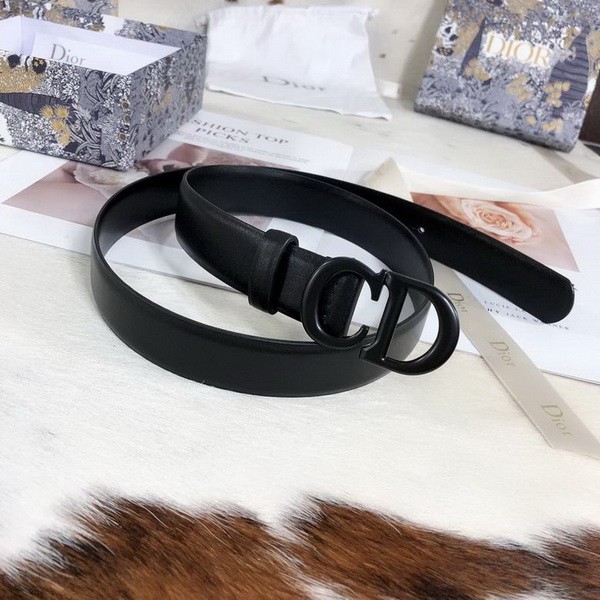 Super Perfect Quality Dior Belts(100% Genuine Leather,steel Buckle)-533