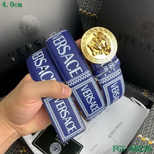 Super Perfect Quality Versace Belts(100% Genuine Leather,Steel Buckle)-002