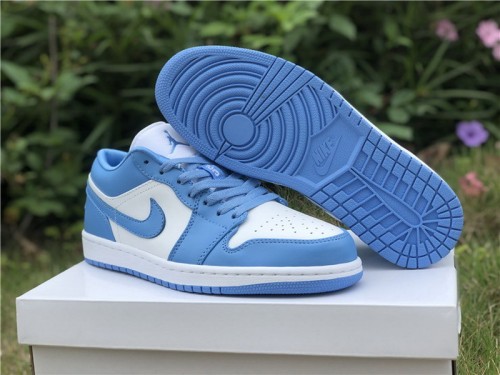 Authentic Air Jordan 1 Low “UNC”