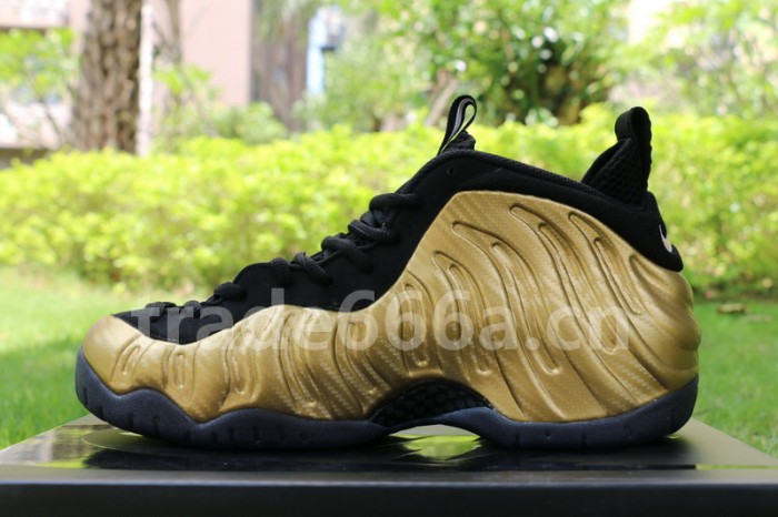 Authentic Air Foamposite Pro “Metallic Gold”