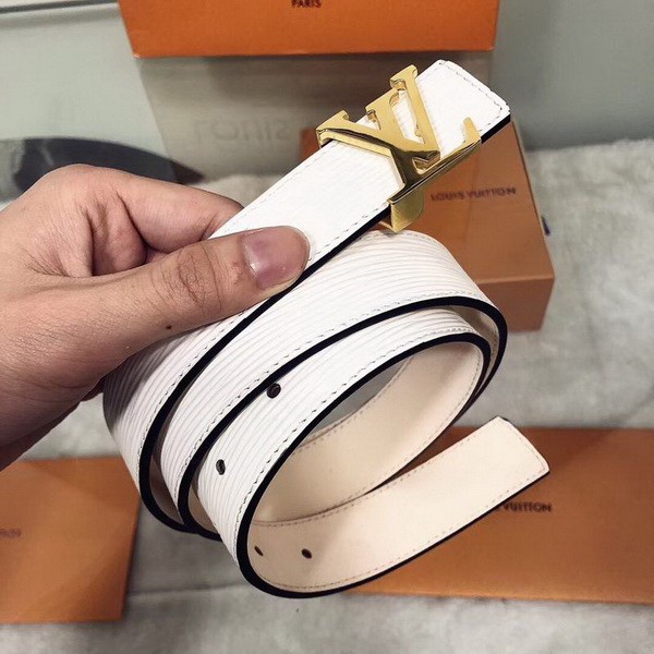 Super Perfect Quality LV women Belts(100% Genuine Leather,Steel Buckle)-126