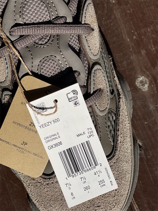 Authentic Yeezy 500 “Clay Brown”