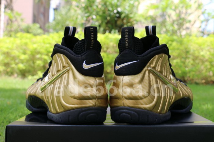 Authentic Air Foamposite Pro “Metallic Gold”