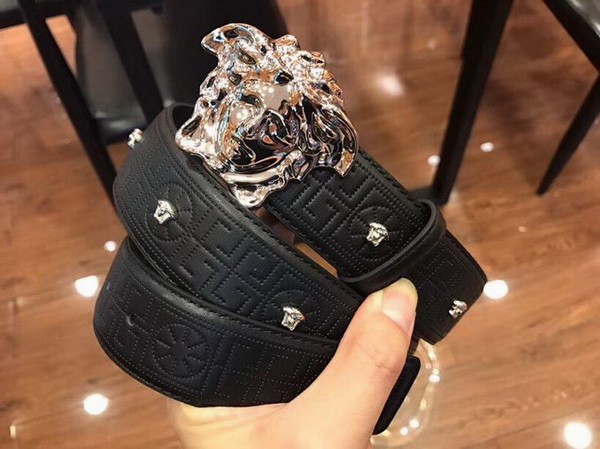 Super Perfect Quality Versace Belts(100% Genuine Leather,Steel Buckle)-767