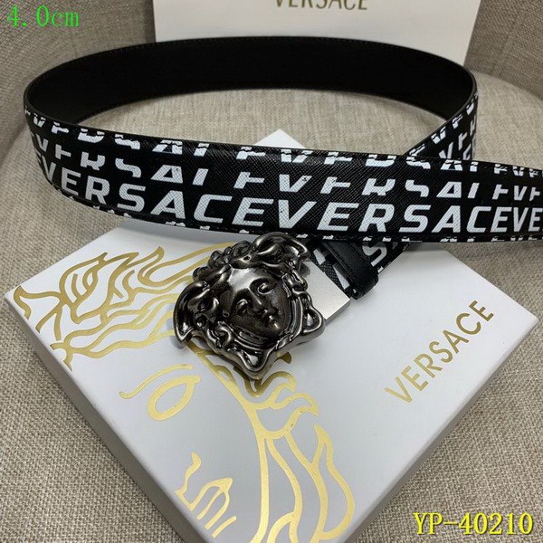 Super Perfect Quality Versace Belts(100% Genuine Leather,Steel Buckle)-090