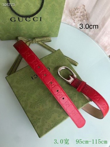 Super Perfect Quality G Belts(100% Genuine Leather,steel Buckle)-2727