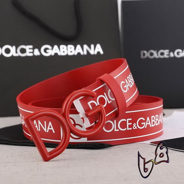 Super Perfect Quality DG Belts(100% Genuine Leather,steel Buckle)-028