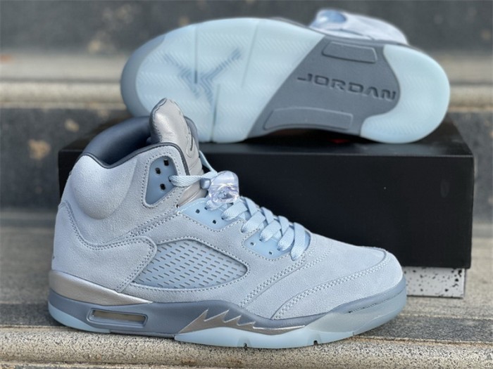 Authentic Air Jordan 5 “Bluebird”