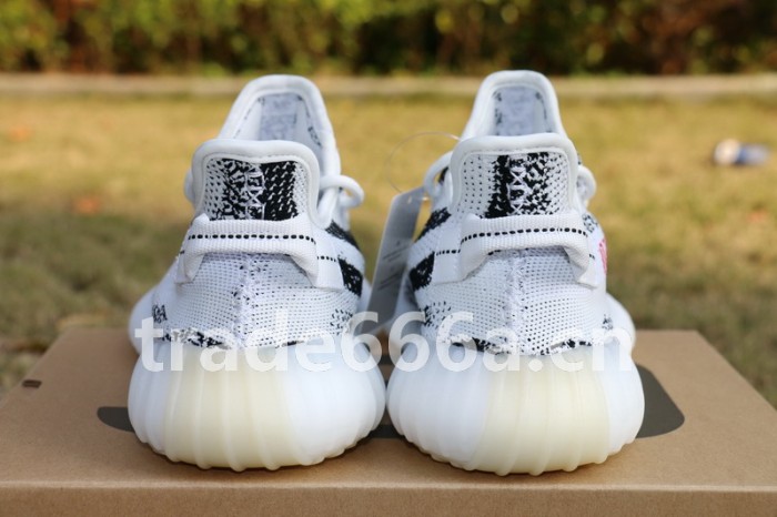 Authentic AD Yeezy 350 Boost V2 Zebra