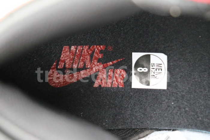 Authentic Air Jordan 1 Retro High OG “Bred Toe”