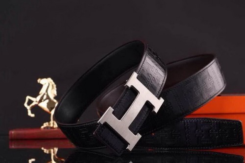 Super Perfect Quality Hermes Belts(100% Genuine Leather,Reversible Steel Buckle)-223