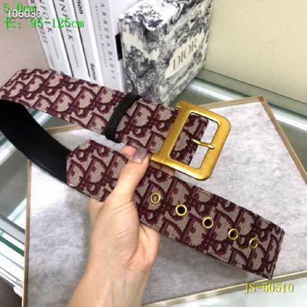 Super Perfect Quality Dior Belts(100% Genuine Leather,steel Buckle)-394