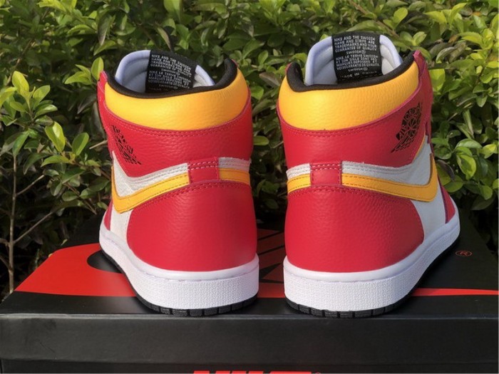 Authentic Air Jordan 1 “Light Fusion Red”